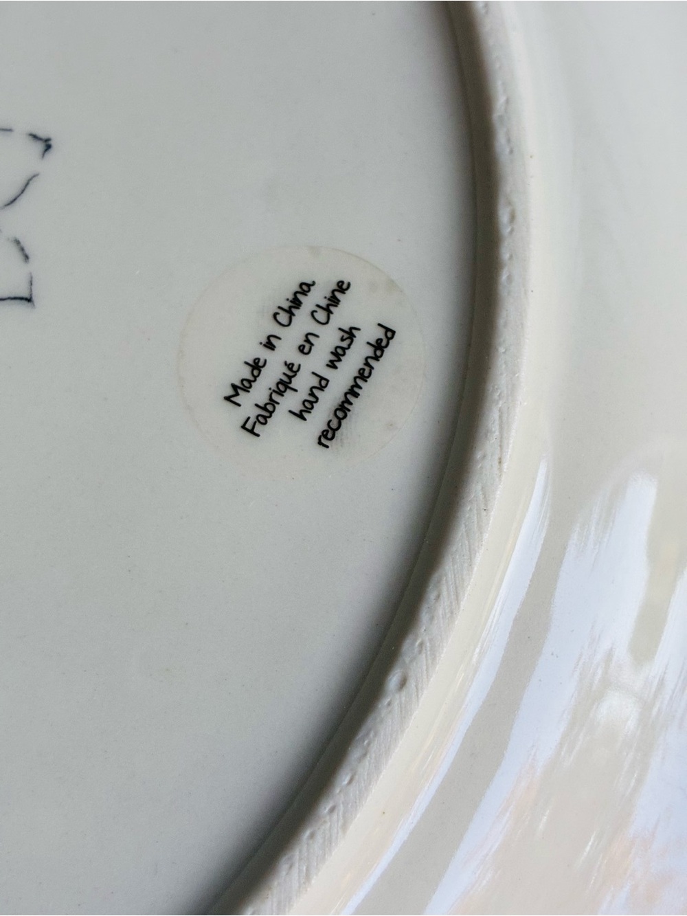 Title: NWOT Anthropologie Lauren Wan Floral Foiled Dinner Plates - Set of 2 - Picture 5 of 5